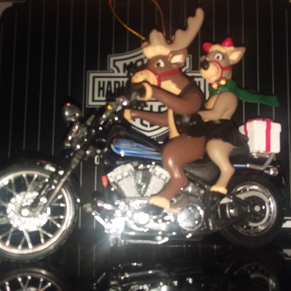 Harley "two for the road" ornament